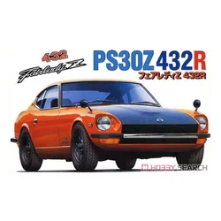 Nissan/datsun ps30z 432r用の03477スケールのおもちゃの車のモデル,取り付けられた車のおもちゃ,1/24,ミニチュアキット