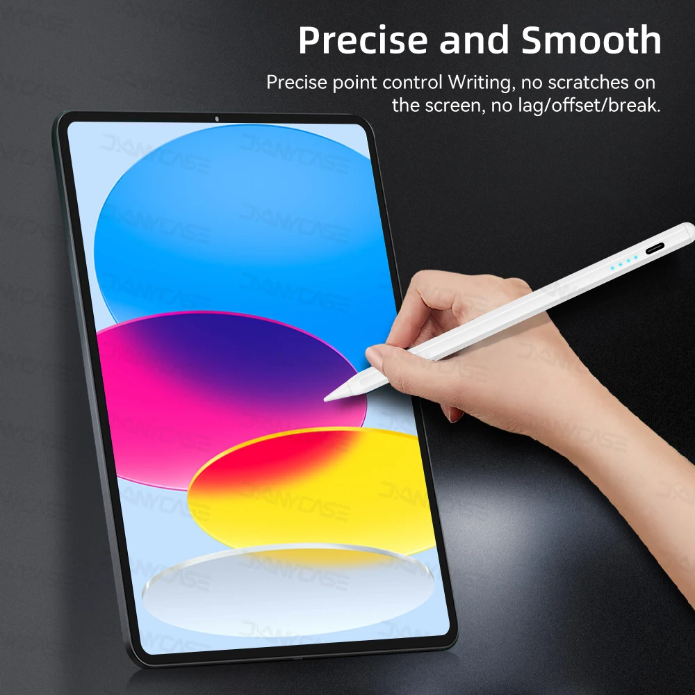 For Apple Pencil with Palm Rejection Tilt, Power Display, for iPad Pencil Pen 2022 2021 2020 2019 2018 Pro Air Mini Stylus Pen