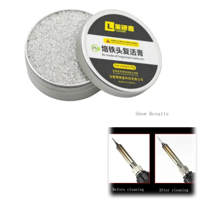 

20g Clean Electric Solder Iron Cream Revival Cream Oxidized Solder Iron Head Cleaning Cream Professional Maintenance Tool