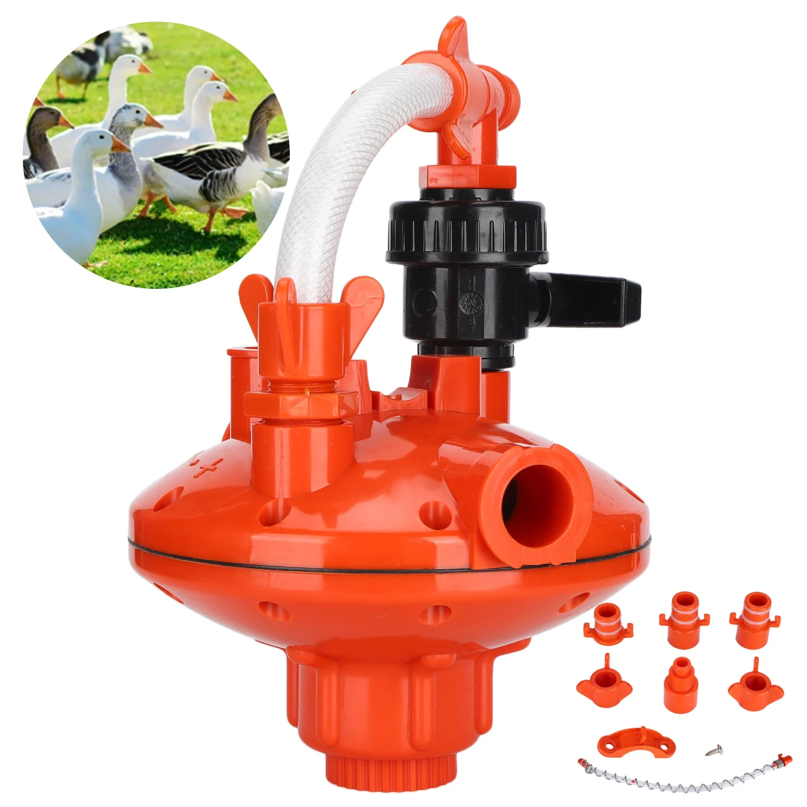 Professional Water Pressure Regulator For Poultry Chicken Drinking Farm Water EquipmentBoutique Pressure Regulating Valve