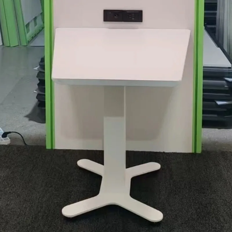 Modern Design Portable White Soundproof Office Booth 4-6 People Business Privacy Negotiation Customizable Desk Furniture