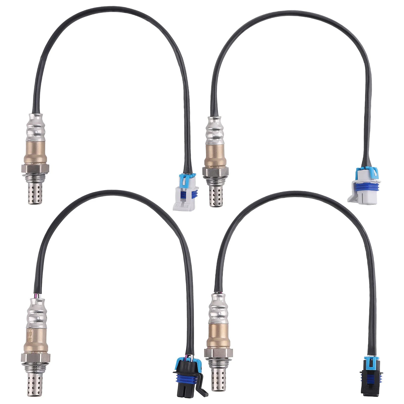 

4PC Oxygen Sensors Upstream & Downstream for Chevrolet Express 1500 5.3L V8