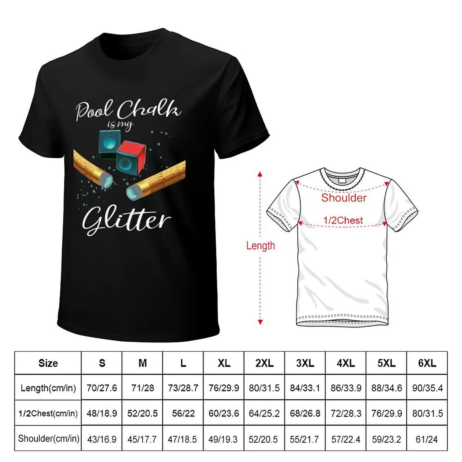 Chalk is My Glitter T-Shirt Comfortable Daily Wear Tee