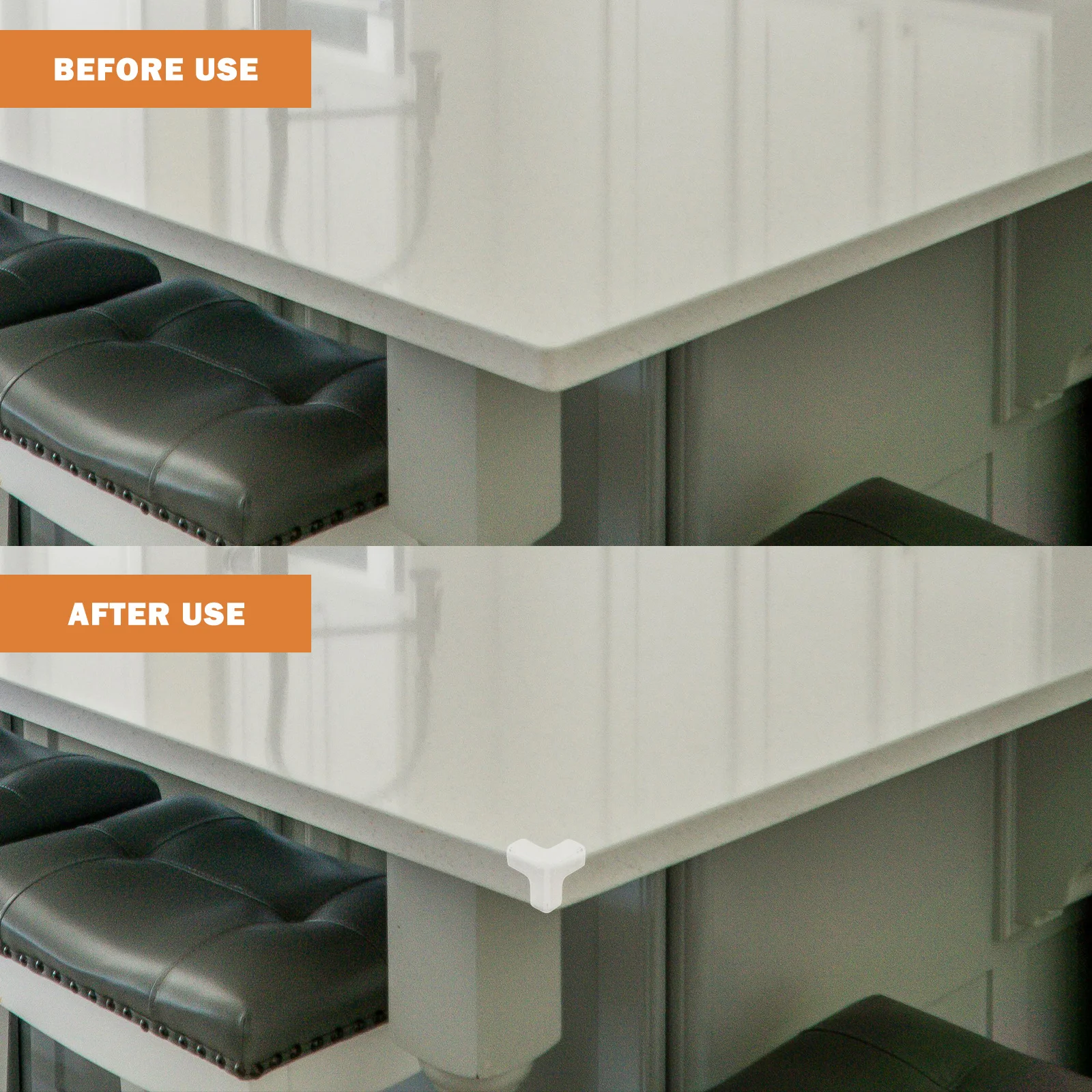 16 قطعة من واقيات الزوايا الشفافة، مصدات الأثاث المواد السميكة، سهلة التركيب، لا توجد أدوات، أغطية مكتبية مطلوبة