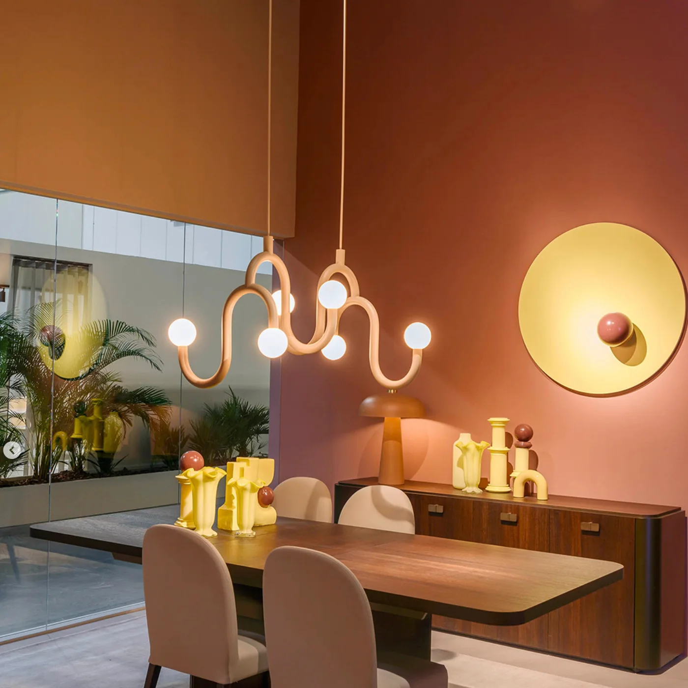 Nordic Modern Minimalist Restaurant Pendant Light Designer's Creative And Personalized Dining Table Bedroom Study Bubble Lamp