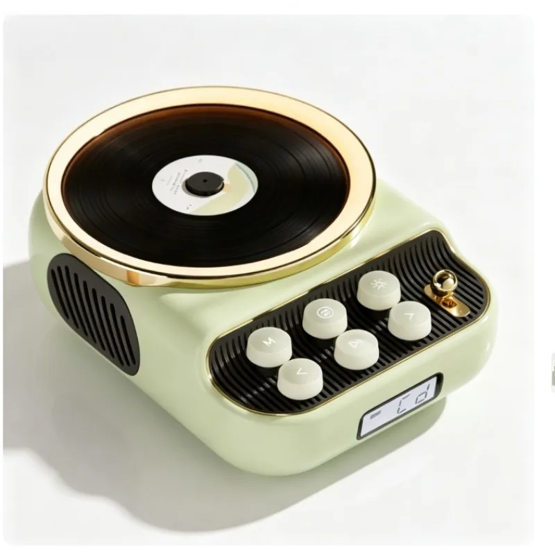 Portable Bluetooth CD Player Speaker High‑Quality Sound Home Desktop Music Player Wireless Stereo Audio Entertainment