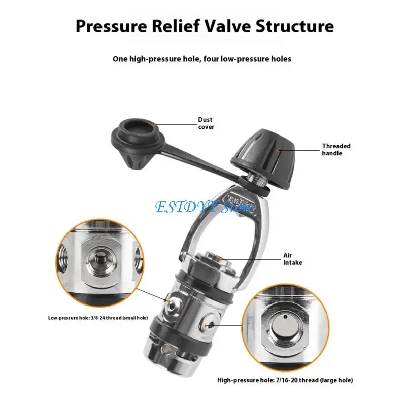 

G6DE Corrosions Resistant Scubas Regulator Universals For Underwater Equipment