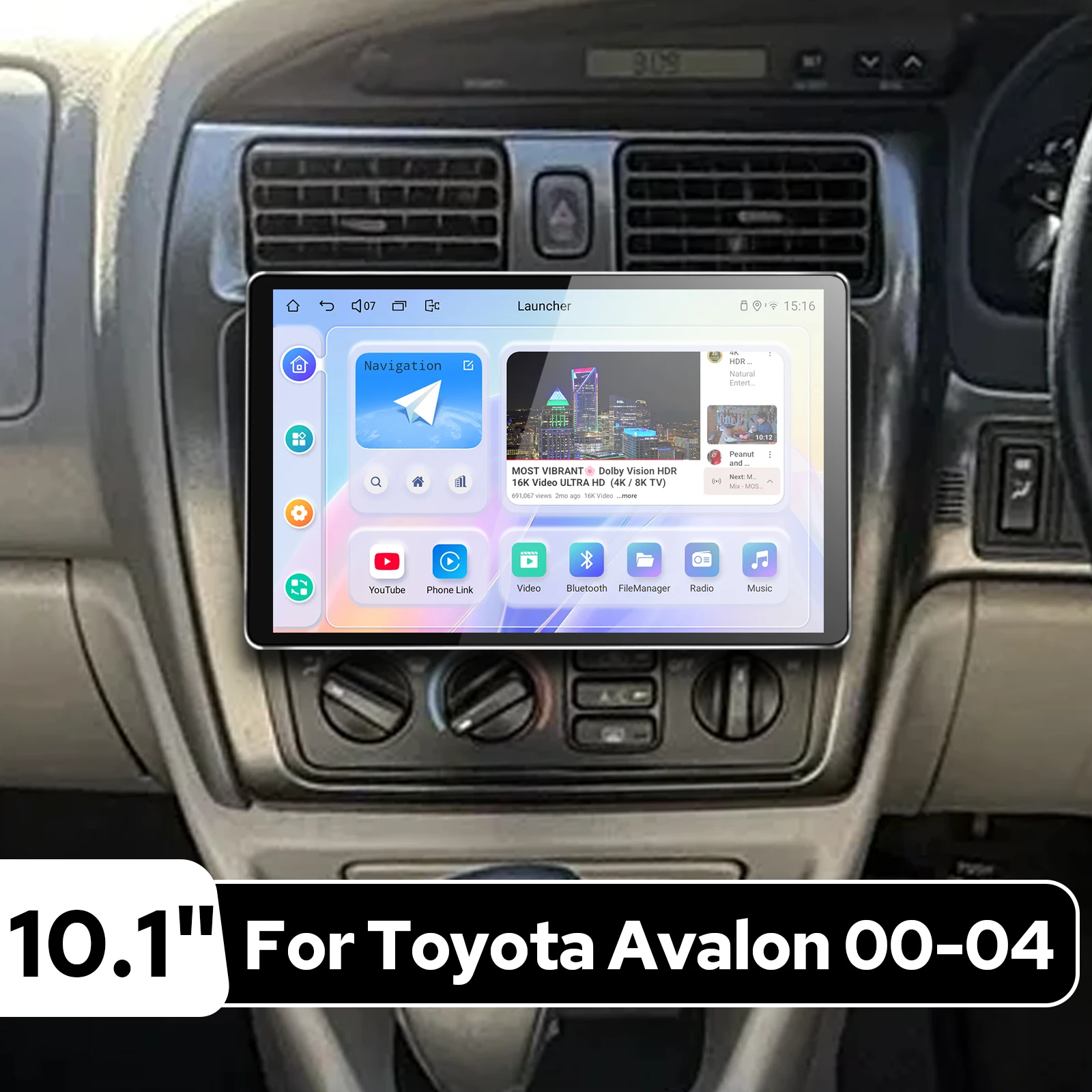 Upgrade for Toyota Avalon 2000-2004 10.1