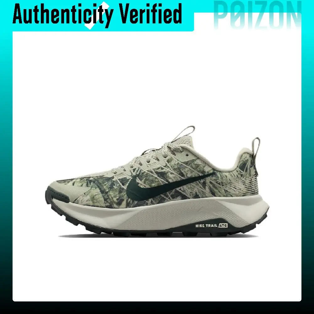 Nike Wildhorse 10 Trail Running Shoes Women's Low-top Black Green FV2337-301