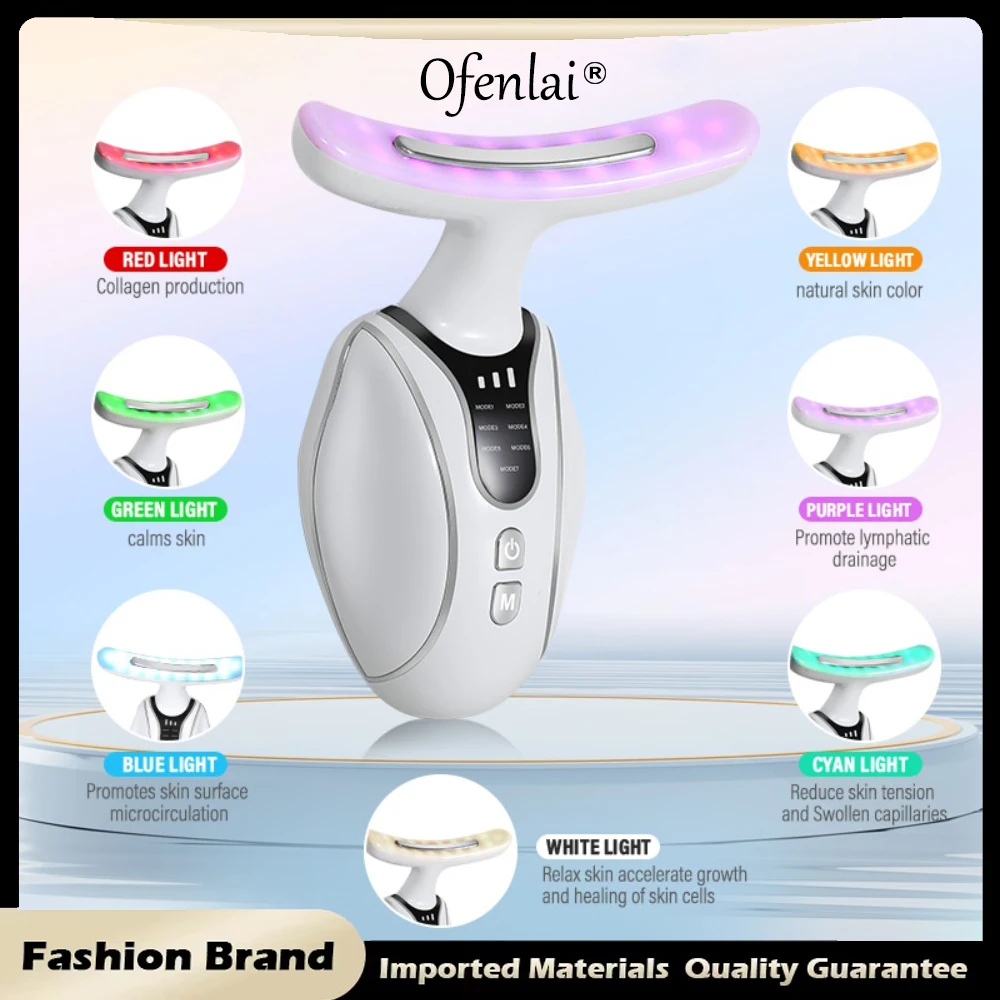 Ems High Frequency Facial Massager Beauty Products Home Use Beauty Devices Massager For Face Face Neck Lifting Machine Device