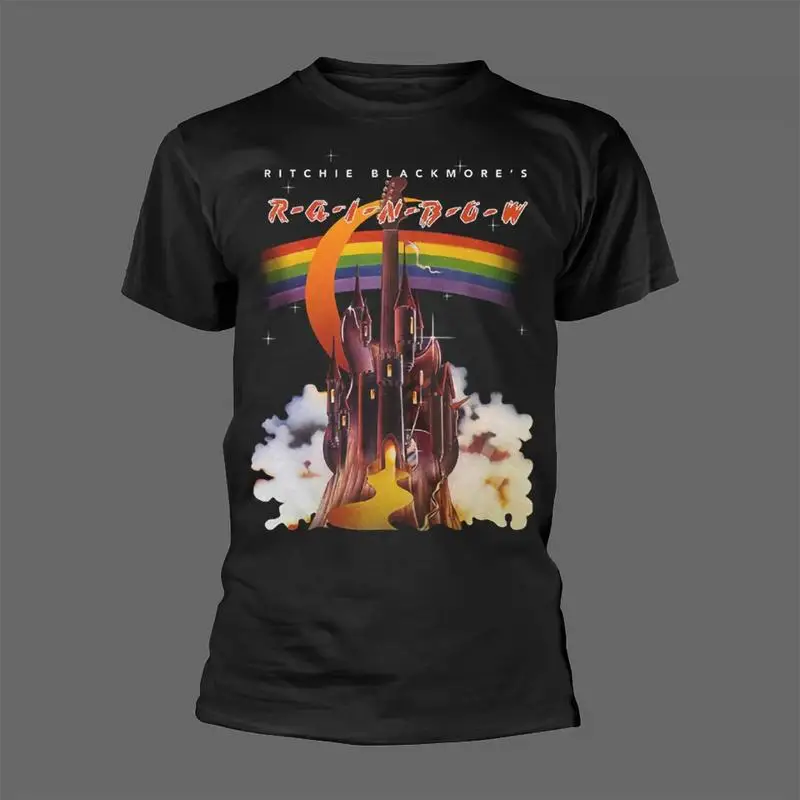 Ritchie Blackmore Rainbow Band Camiseta Tamanho Completo S 2XL BE2346