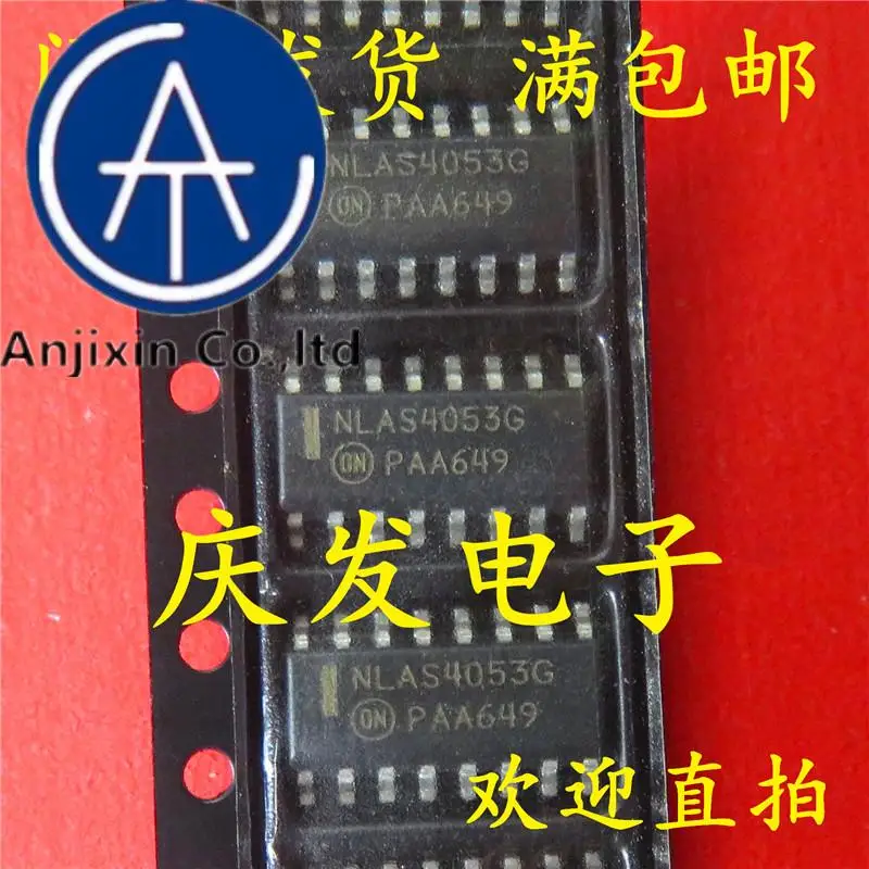 

10 шт. 100% оригинал, новый, в наличии NLAS4053DR2G NLAS4053G NLAS4053 SOP16