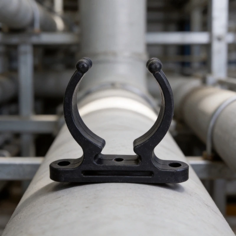 Marine Pipe Clamp with Rubber Insert for Boat Hose Support Needs