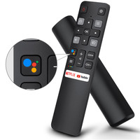 Voice Remote Control Replacement RC802V FNR1 for TCL Android TV 4K UHD Smart TVs with Netflix YouTube Buttons