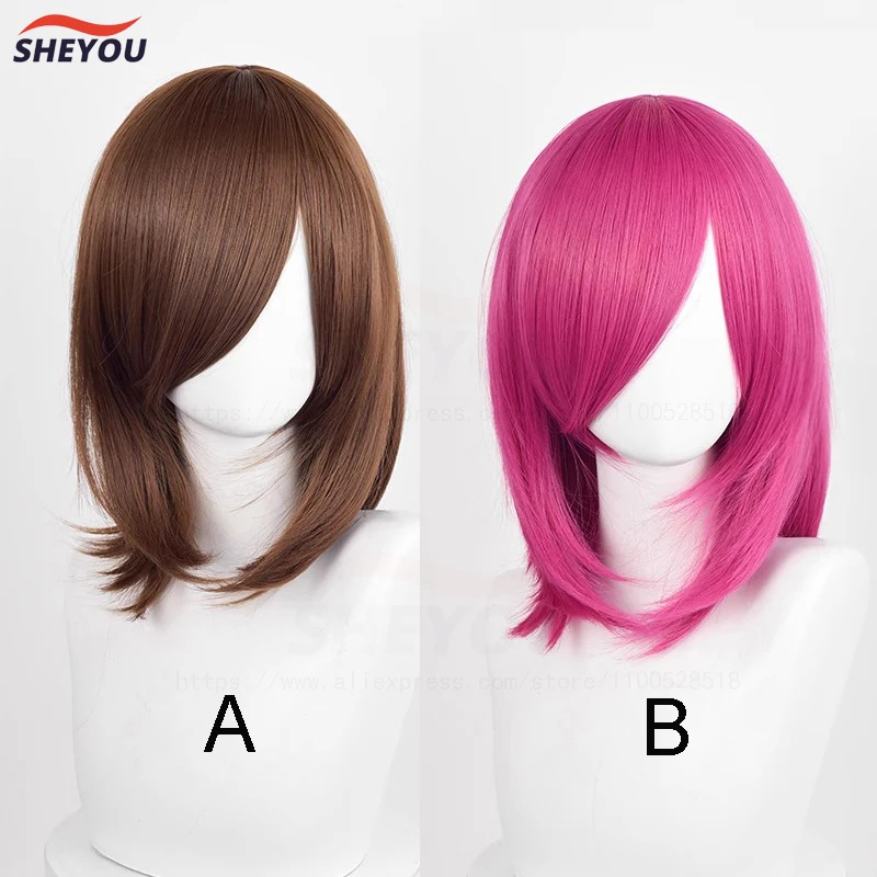 Medium Basic Bang Cosplay Wig in Various Colours