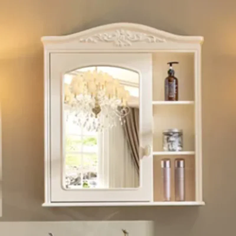 Lighting Bathroom Cabinet Space Nordic Luxury Drawers Storage Bathroom Vanity Makeup Organizer Storage Szafka Lounge Furniture