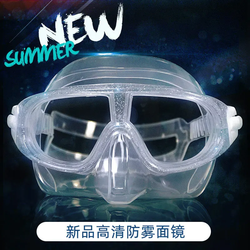 

Free submersible mirror small volume transparent Mermaid invisible mirror breathing tube wet all silica gel straw foldable
