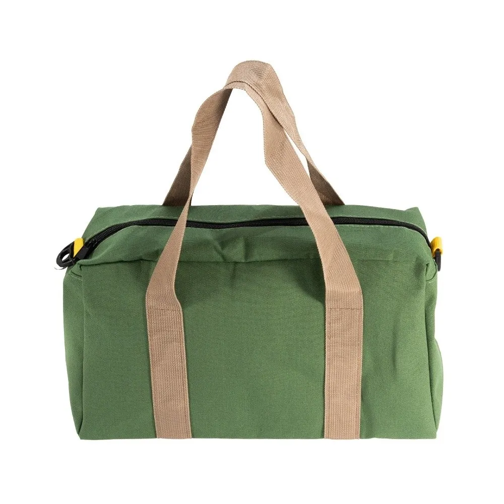 Durable Waterproof Hand Tool Bag Large Capacity Wide Mouth Tool Carrying Bag Heavy Duty Canvas Tool Tote Bag Electrician