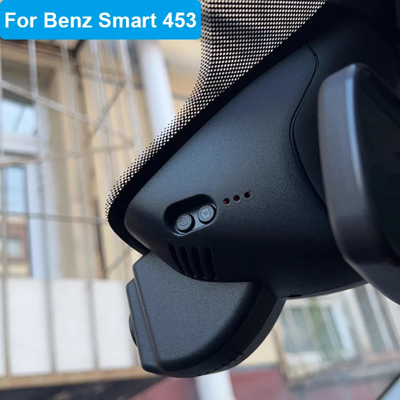 4K UHD Car DVR Wifi Dash Camera OEM For Smart 453 for Smart fortwo forfour 453 2015 2016 2017 2018 2019 24H Parking Monitoring