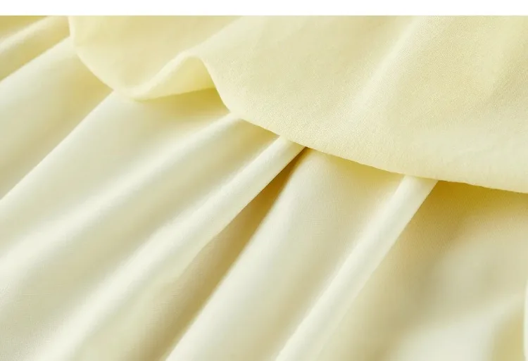SENTUBILA Damen A-Linien Sommerkleid, Elegantes Cut-Out-Design, Perlenbesetzter Rundhalsausschnitt, Abnehmbare Taillenschleife, Lässiges Kurzarmkleid 162LI5980 – Detail 36