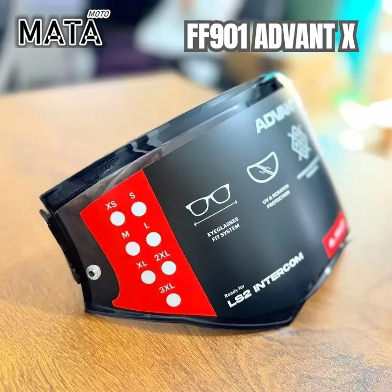 Original FF901 ADVANT X  Helmet Visor for LS2 FF901 ADVANT X CARBON Face Opening Helmet Multi-color Replacement Accessories
