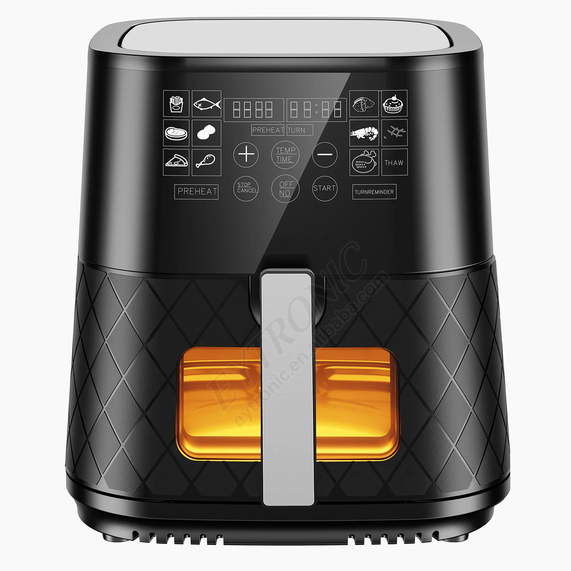 New 8L 10L consumer reports best air fryer good price digital air fryer without oil smart air fryer with LCD display