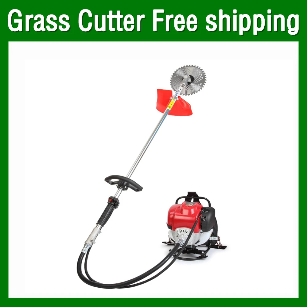 140 Engine GX35 4 Stroke 40CC Grass Cutter Gasoline Lawn Mower Machine Paddy Gardening Grass Trimmer Garden Brush Grass Cutting