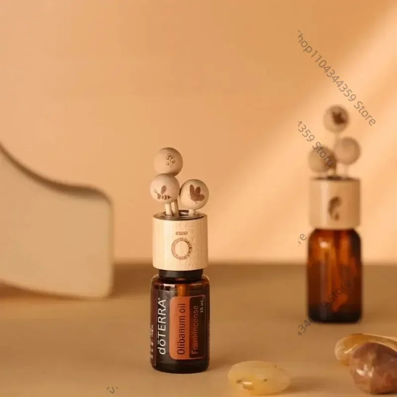 

Beech Wood Ball Lid for Essential Oil Wood Color DIY Decoration Fireless Vine Branch No Fire Aroma Diffuser Sticks