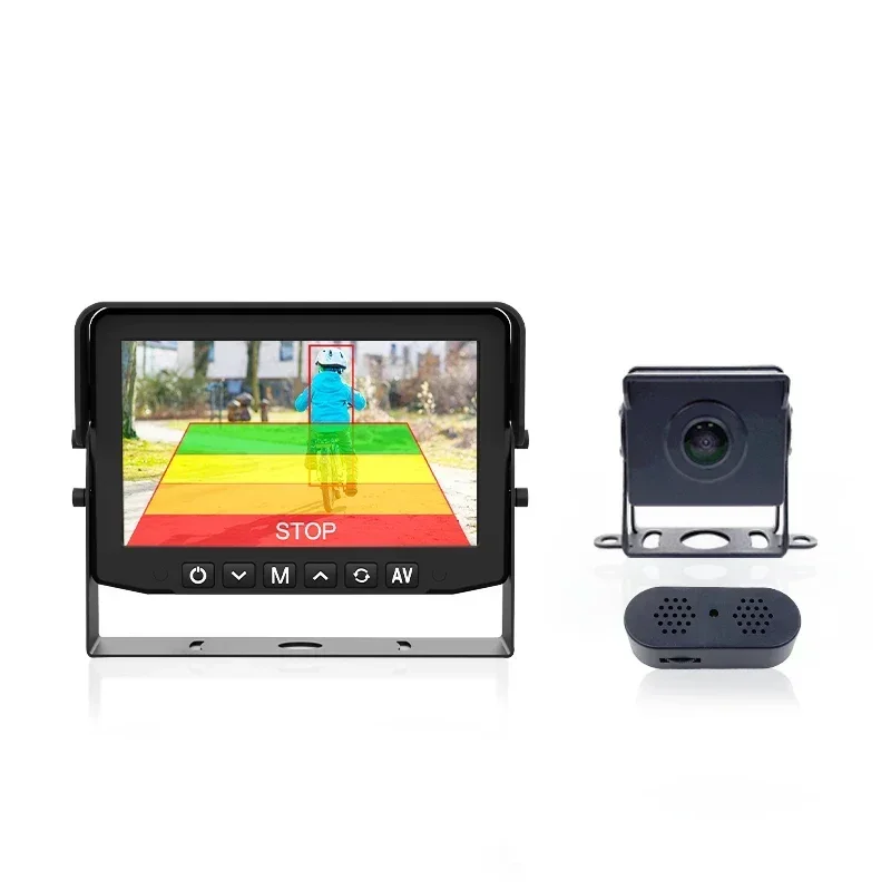 MCY  Radar 1080P AHD Night Vision IP67 Waterproof Recreation Vehicle Back Up Rearview Camera Truck Reversing Aid