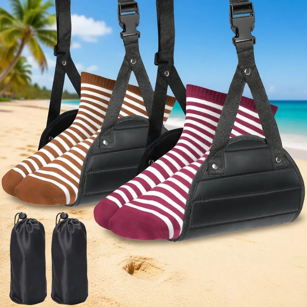 

Комплект из 2 комфортных туристических гамаков – идеально подходит для отдыха в самолете и длительных поездок