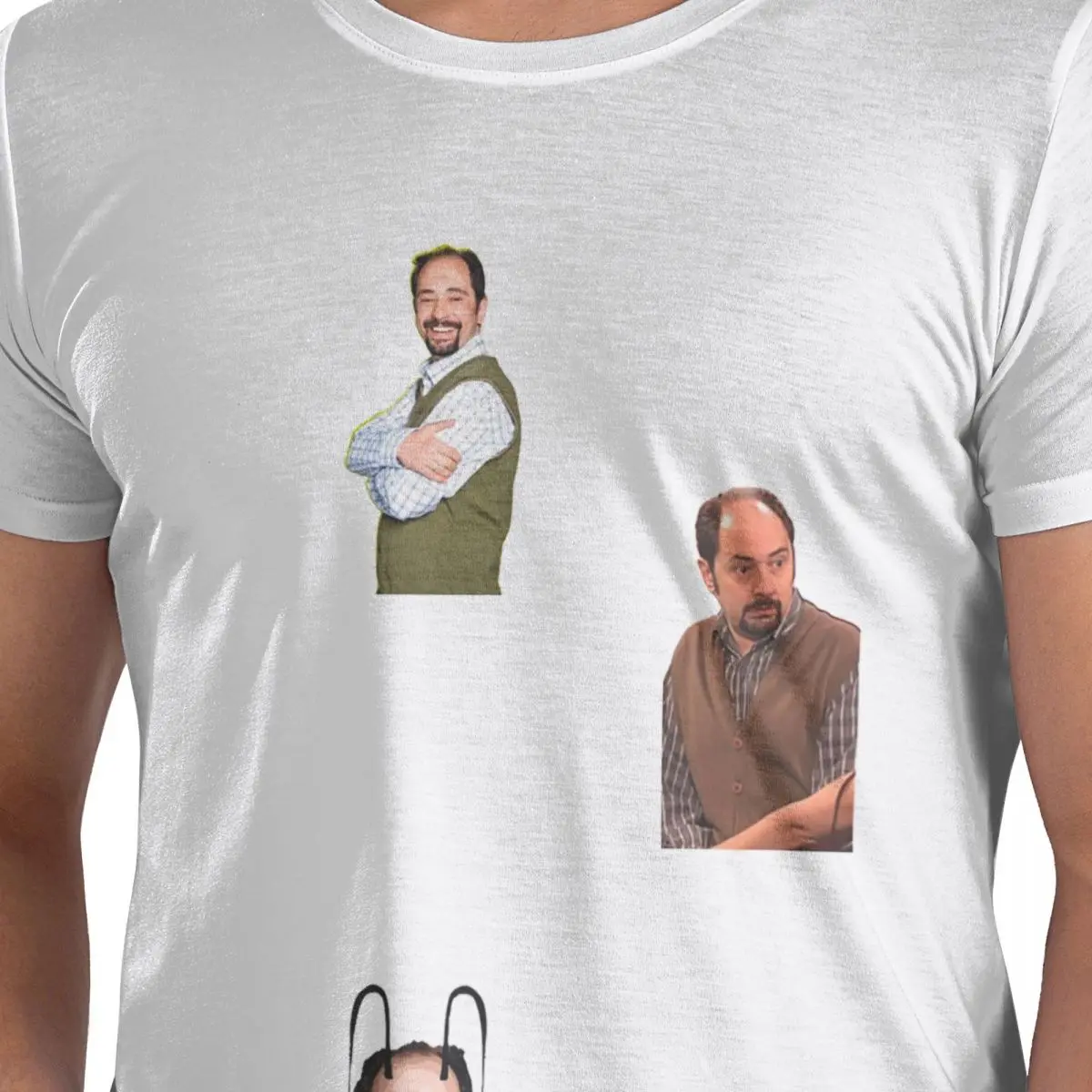 أنطونيو ريسيو 100% القطن تي شيرت الرجال مضحك تي شيرت الرجال الجولة الرقبة قصيرة الأكمام S-6XL #1