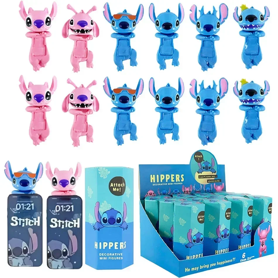

Новый STITCH Surprise Angel слепая коробка вечерние ангел загадочная слепая коробка милые аниме фигурки рождественские подарки модель куклы детские игрушки