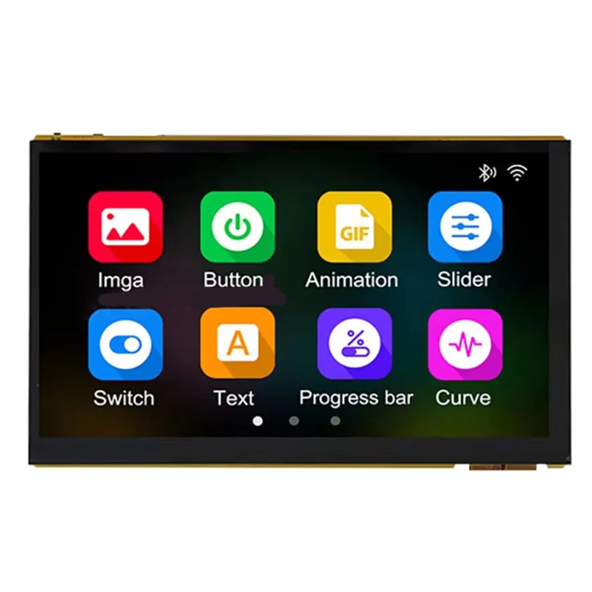 A40I  P4 Development Board 7inch Display 7 Inch TouchScreen Onboard -C6/Camera-Port/Speaker-Port