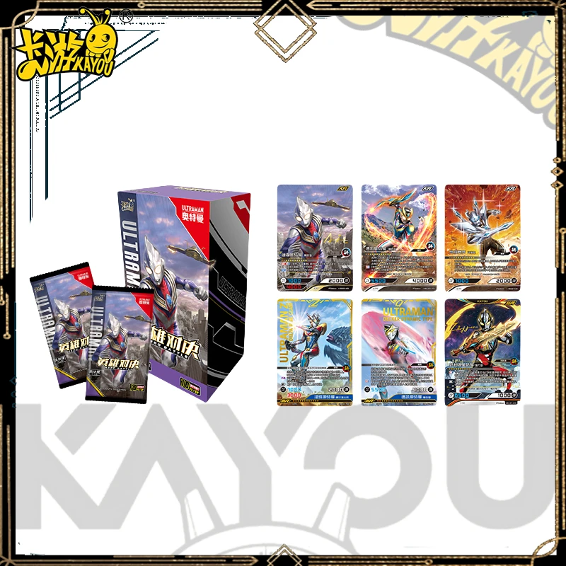 

Kayou Genuine Ultraman Cards Collectible Decks Blind Box Toys Gifts