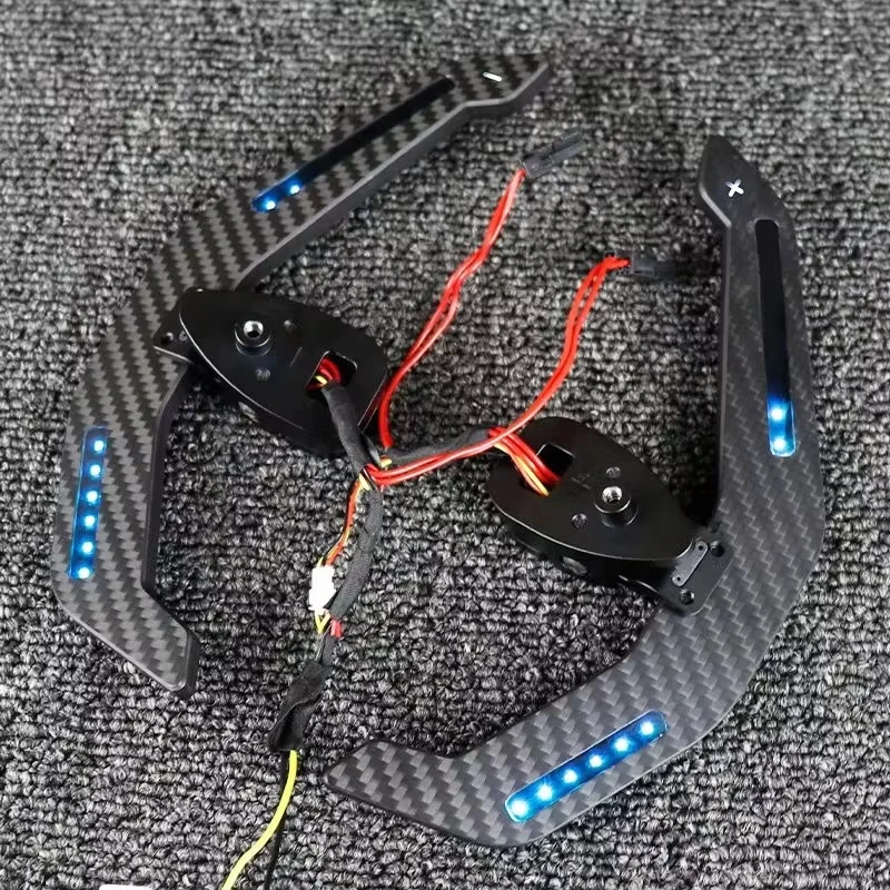 For F/G SERIES Magnetic Carbon Fiber Steering Wheel Shift Paddles / Color Customized Extension