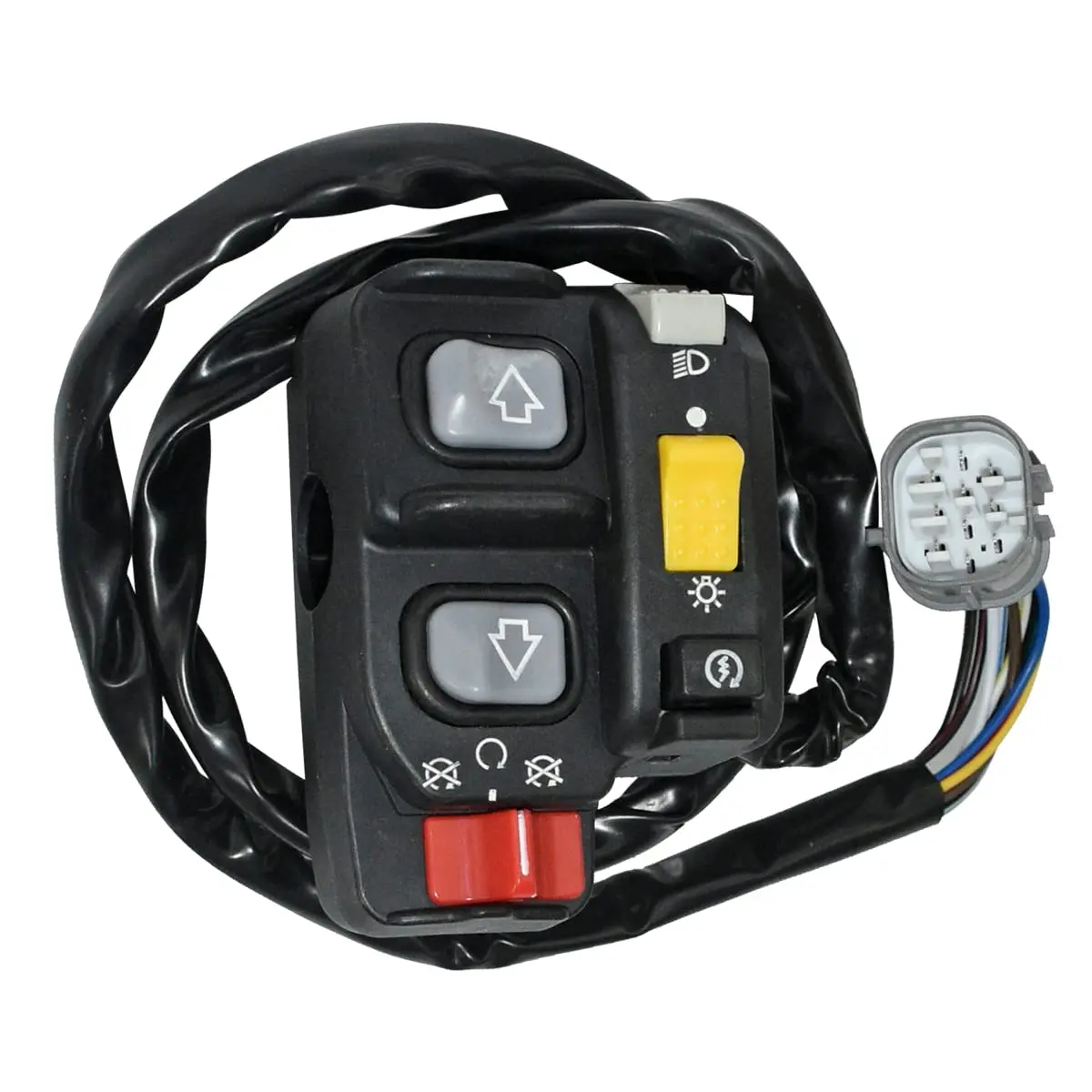 Handlebar Control Electric Shift Start Stop Headlight Switch Fit for Honda Rancher 350 TRX350 2000 2001 2002 2003