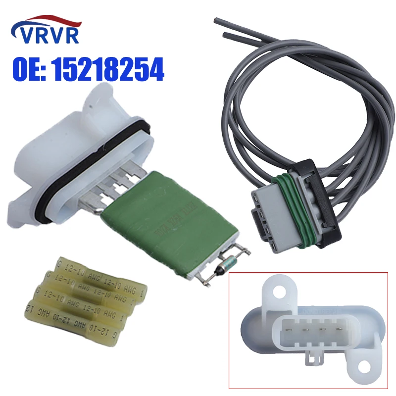 VRVR 15218254  Heater Motor Blower Resistor For 2004-2012 Chevrolet Colorado GMC Canyon Isuzu I-280