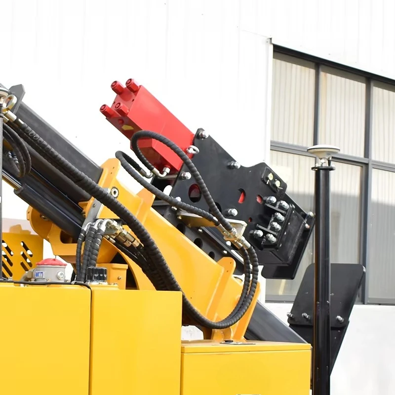 Factory Price Ground Screw Pile Driver with DTH Drilling and 97kW Diesel Engine for Photovoltaic Power Station