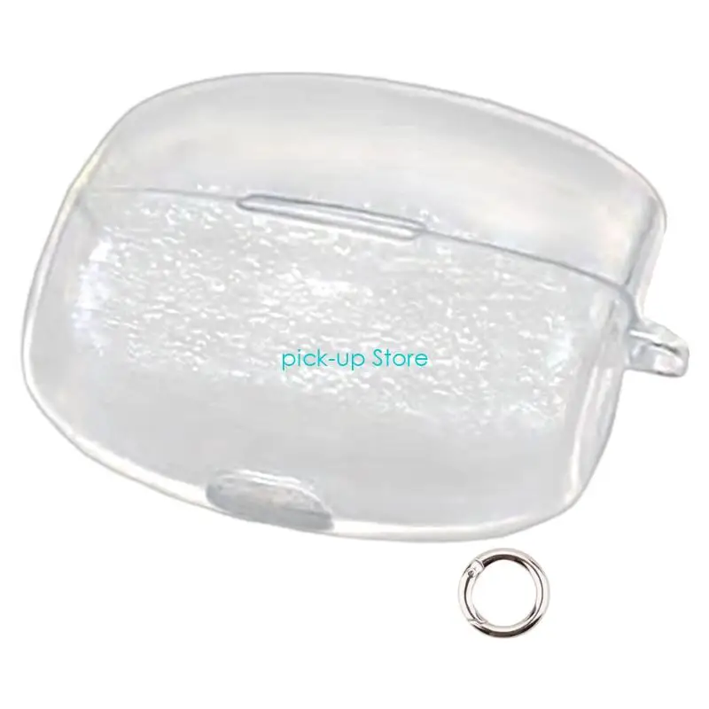 Q5WA Flexible Soft TPU Protector Case Housing For Clip Wireless Headphone Shockproof Cover Scratch Resistant Sleeve Daily Use