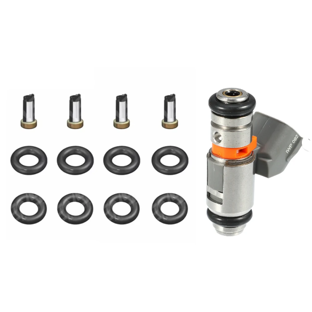 4 Set Fuel Injector Repair Seal Kits 05103 IWP044 Suitable for Harley, David Volkswagen 1.6 / 1.8L IWP095 IWP181 27706-07A