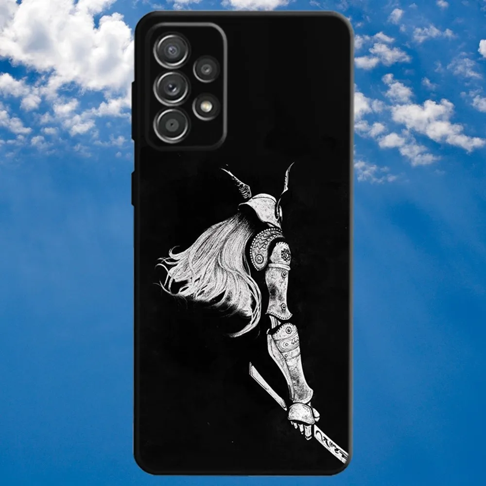 Game D-Dark S-Souls Phone Case For Samsung S21,S22 Ultra,S20,S30 plus,S22 plus,S23,S30 ultra 5G Soft Black Cover