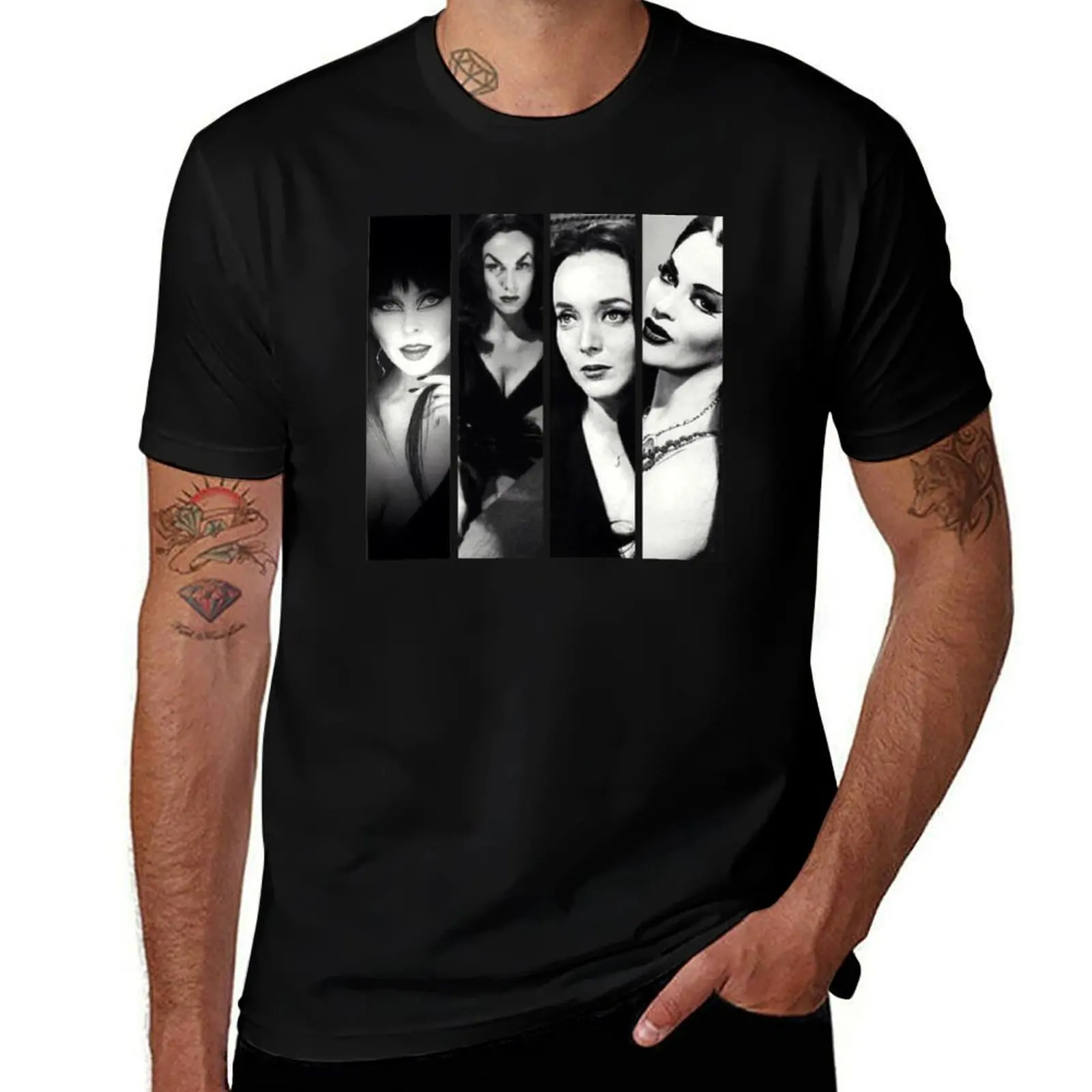 GOTH QUEENS T-Shirt Plus Size Basic Cotton T-Shirt