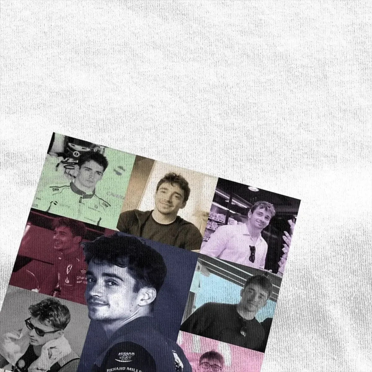 Charles Leclerc Men Women T Shirt 100% Cotton Casual T-shirts Short Sleeve Clothes Graphic Printed Unisex Tees Loose O-neck Top