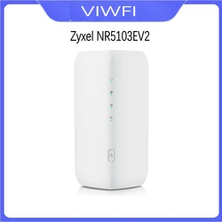 Разблокированный комнатный маршрутизатор ZYXEL NR5103EV2 5G NR 4,7 Гбит/с WiFi6 4G LTE Cat19 SIM-карта 5G WiFi CPE PK H122-373 (99% новый)