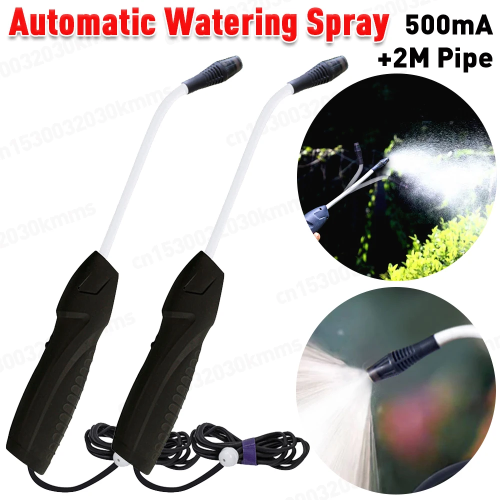 Electric Plant Sprayer Watering Spray Wand Rechargeable Battery Garden Sprayer Plant Mister Sprayer Yard Lawn Weeds Plants