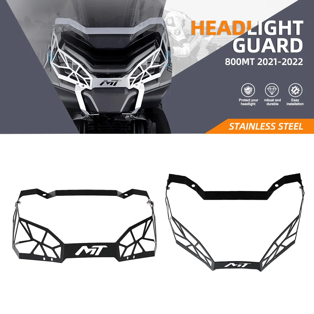 

Headlamp Head Light Shield FOR CFMOTO 800MT 800 MT 2021-2022 Motorcycle Headlight Protector Light Cover Protective Guard