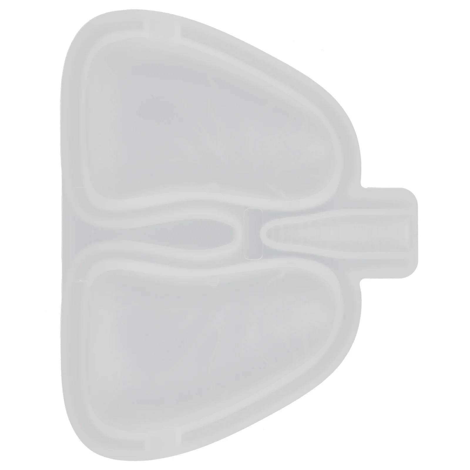 Lung Shaped Ashtray Silicone Mold DIY Epoxy Resin Craft Tool Durable Practical Easy to Use Wash Portable Lightweight