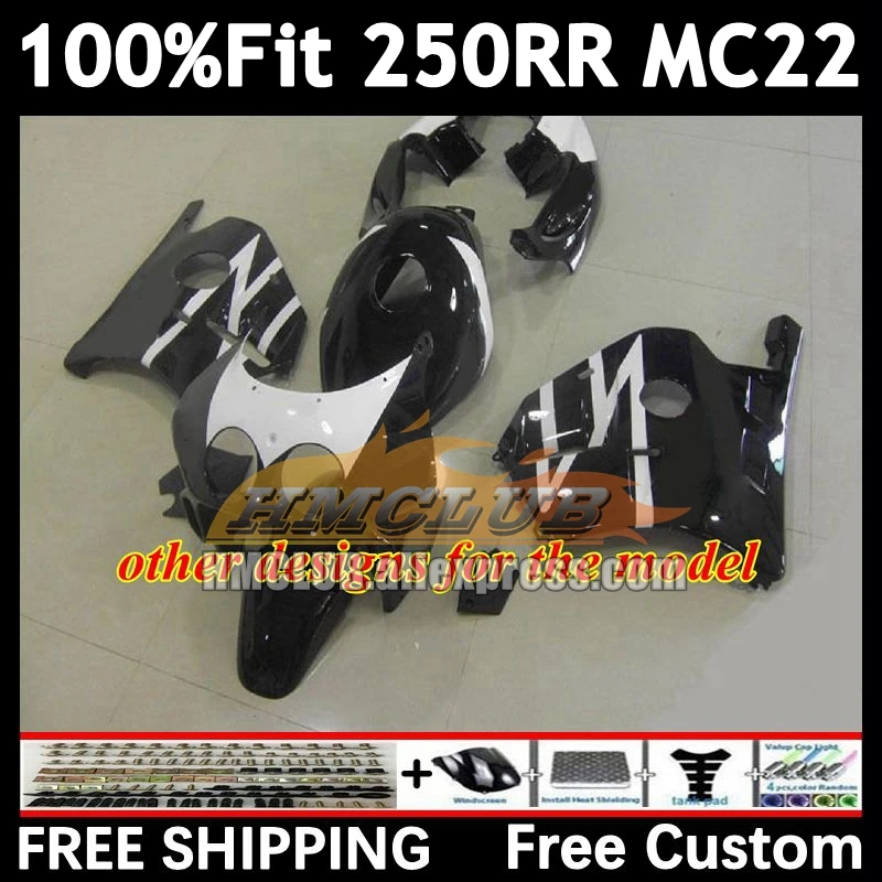 OEM Injection For HONDA CBR 250RR CBR250RR 90 91 92 black west 93 94 97No.15 MC22 CBR250 RR 1995 1996 1997 1998 1999 Fairings