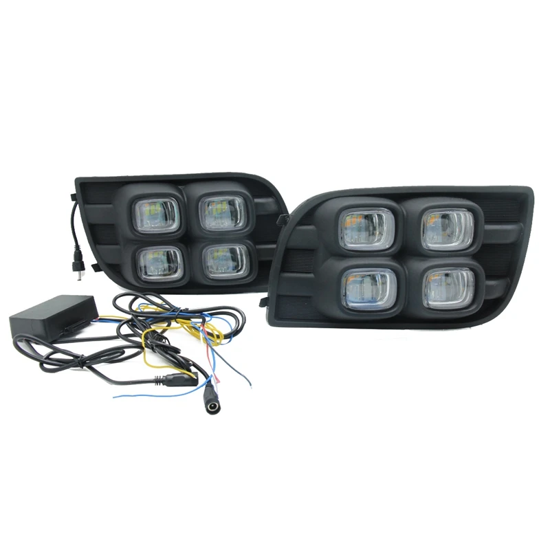 

Dual Color Turning Lights Fog Lights Signal Lights Parts Accessories For Toyota Sequoia 2007-2017