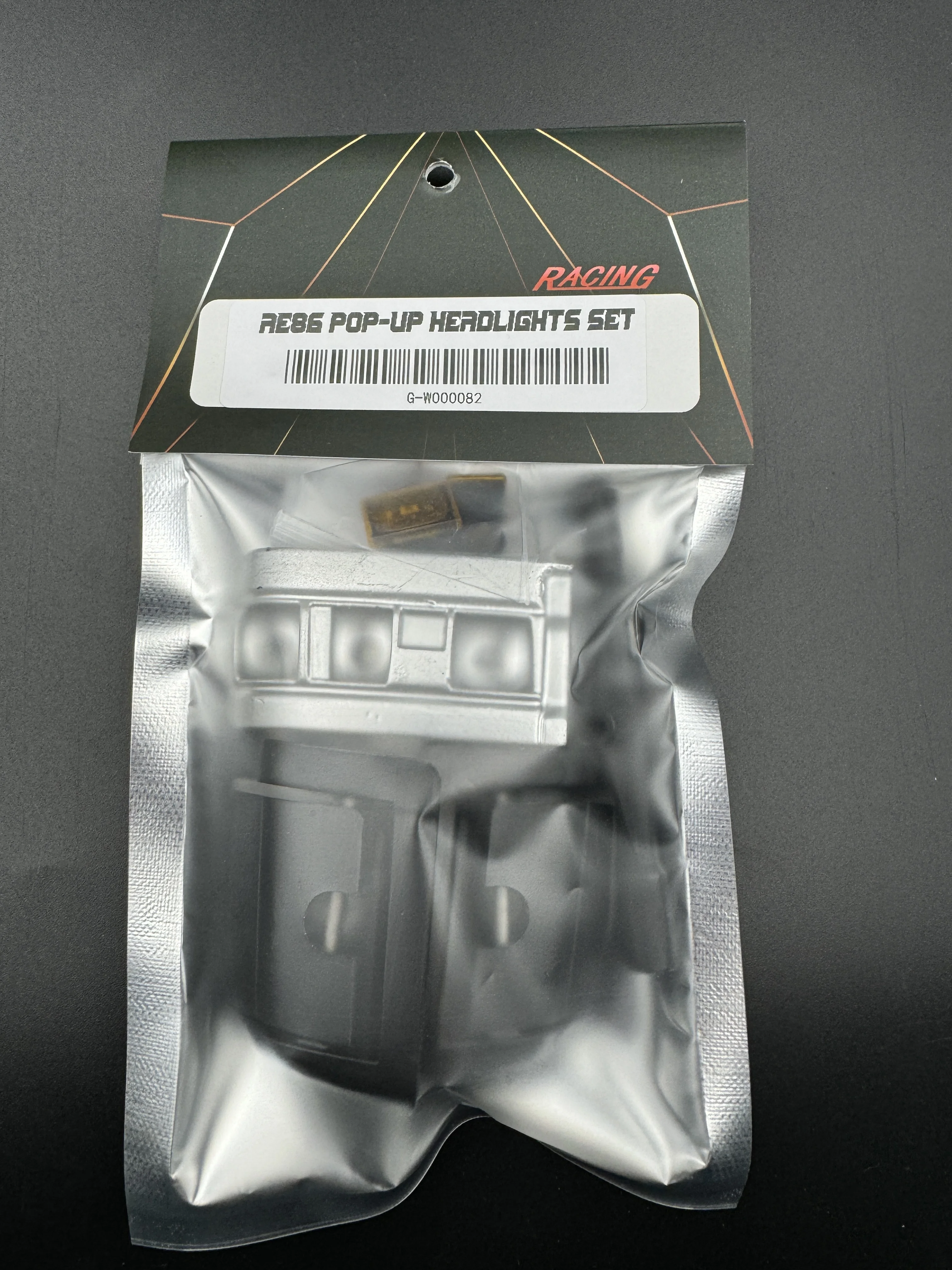 Gwolves 1/10 AE86 LEVIN 2DR Pop-up headlights Set RC Drift AE86 Lampshade For GWOLVES AE86 PANDORA AE86 2DR
